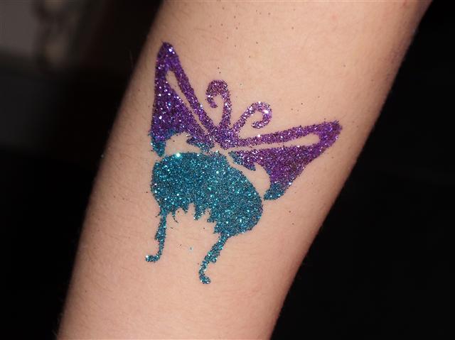 Best glitter tattoo artist Nashville
