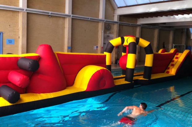 Wipeout Pool Inflatable